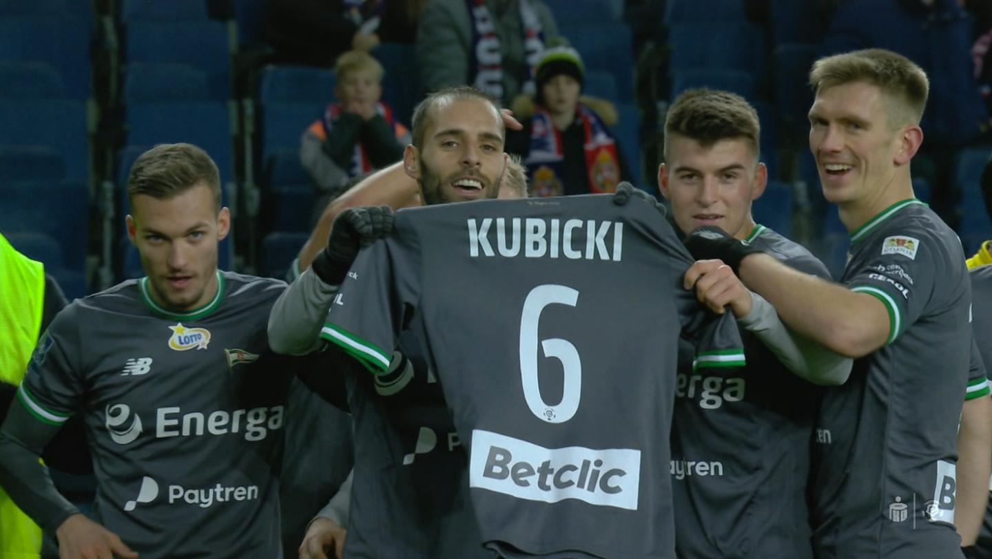 Wisła Kraków - Lechia Gdańsk 0:1, 01.12.2019 koszulka Jarosław Kubicki