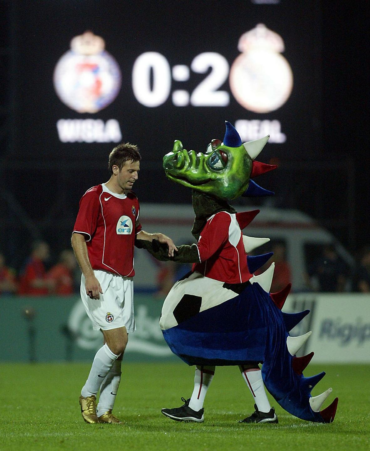 Wisła Kraków - Real Madryt 0:2 (11.08.2004)