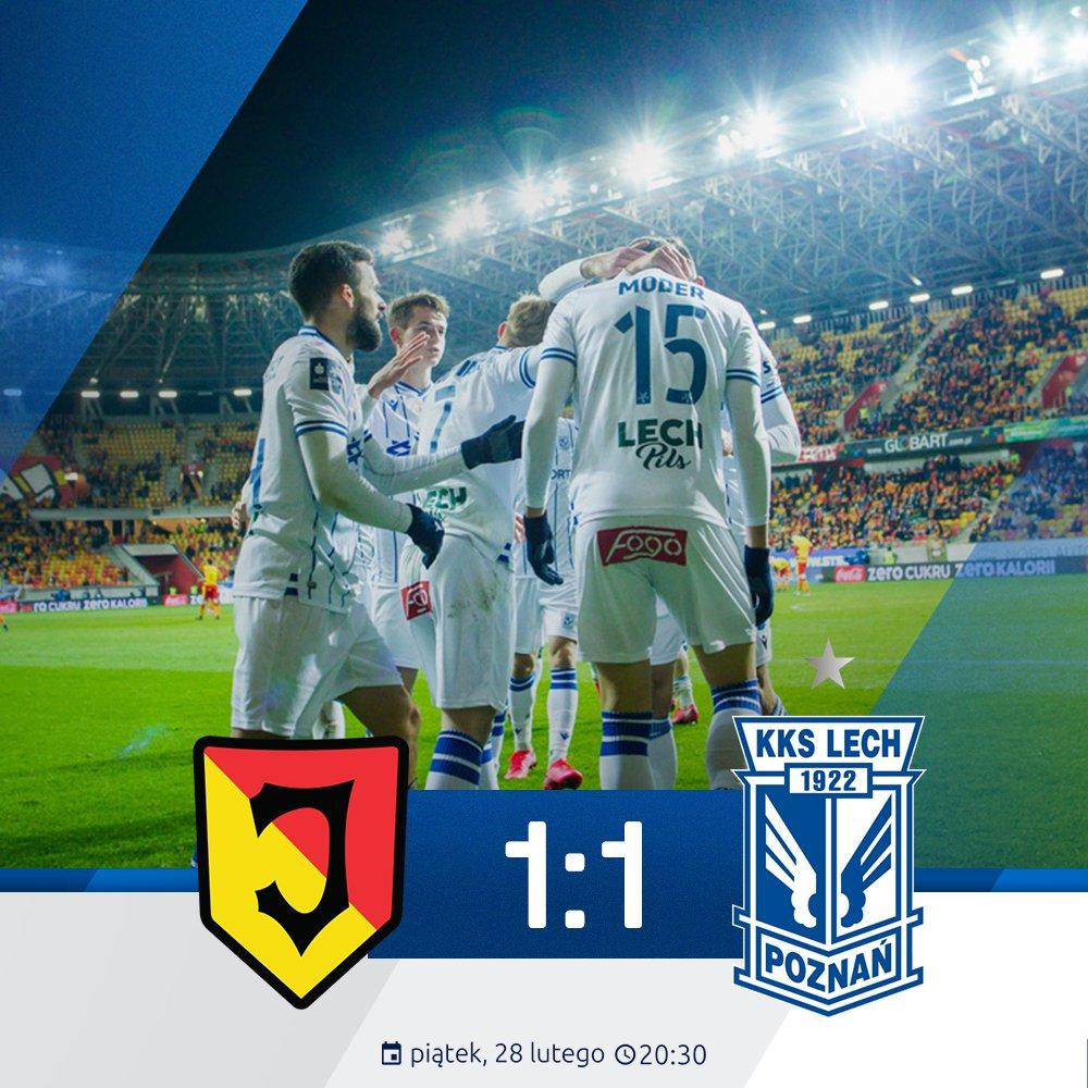 Jagiellonia Białystok - Lech Poznań 1:1, 28.02.2020