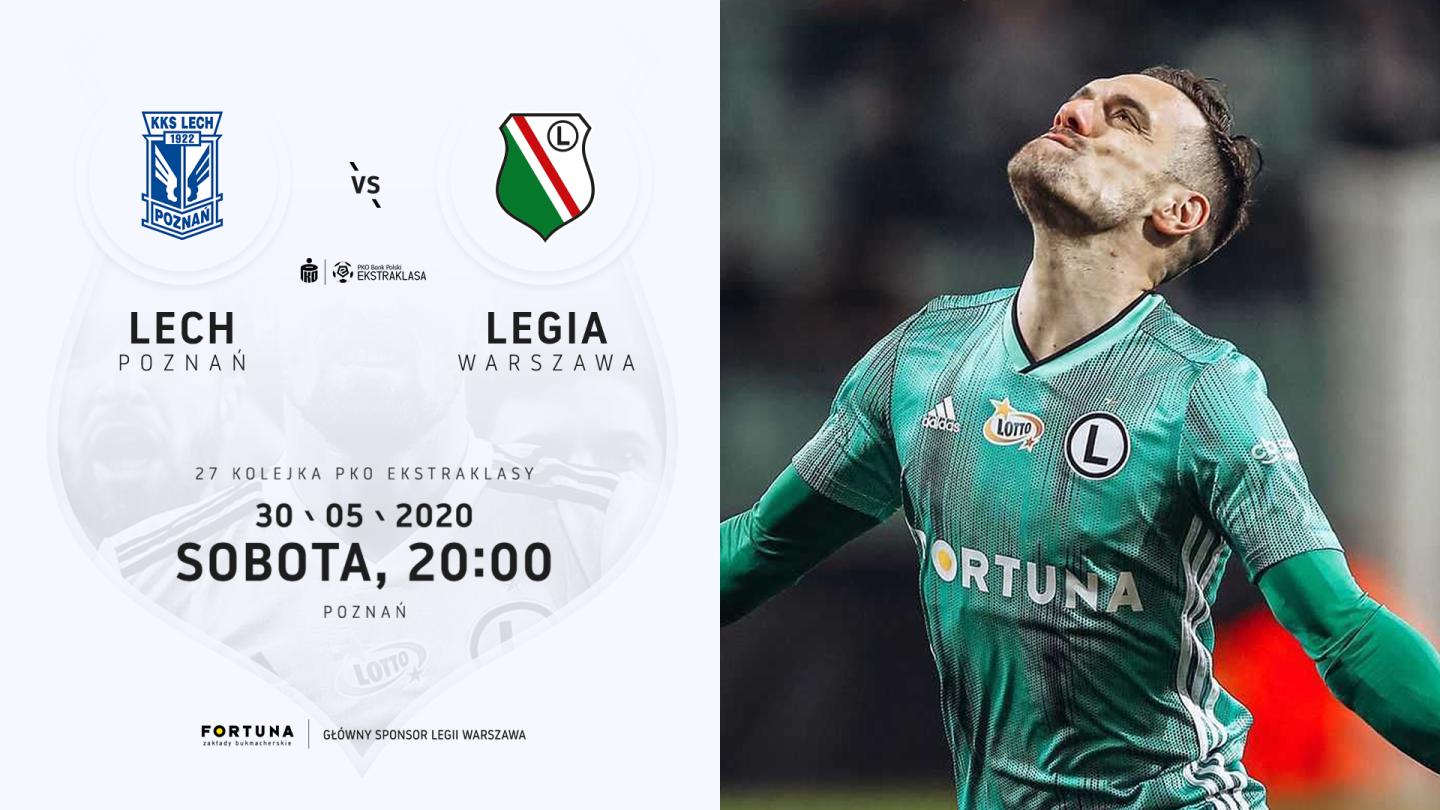 Lech Poznań - Legia Warszawa 0:1, 30.05.2020