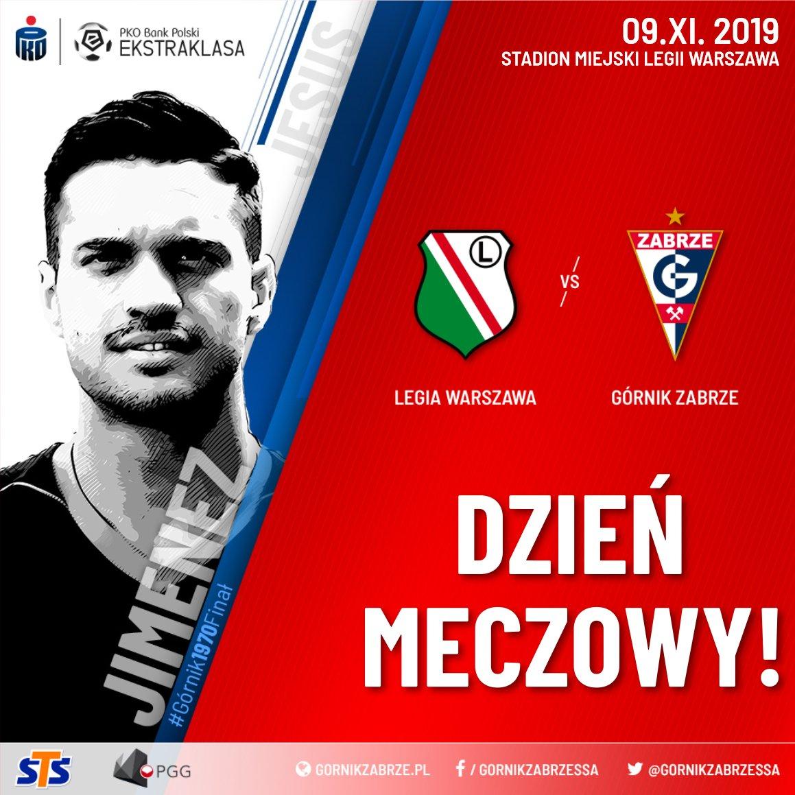 Legia Warszawa - Górnik Zabrze 5:1, 09.11.2019