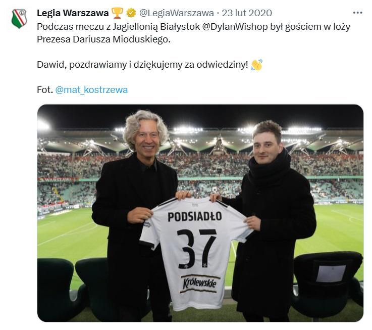 Legia Warszawa - Jagiellonia Białystok 4:0, 22.02.2020