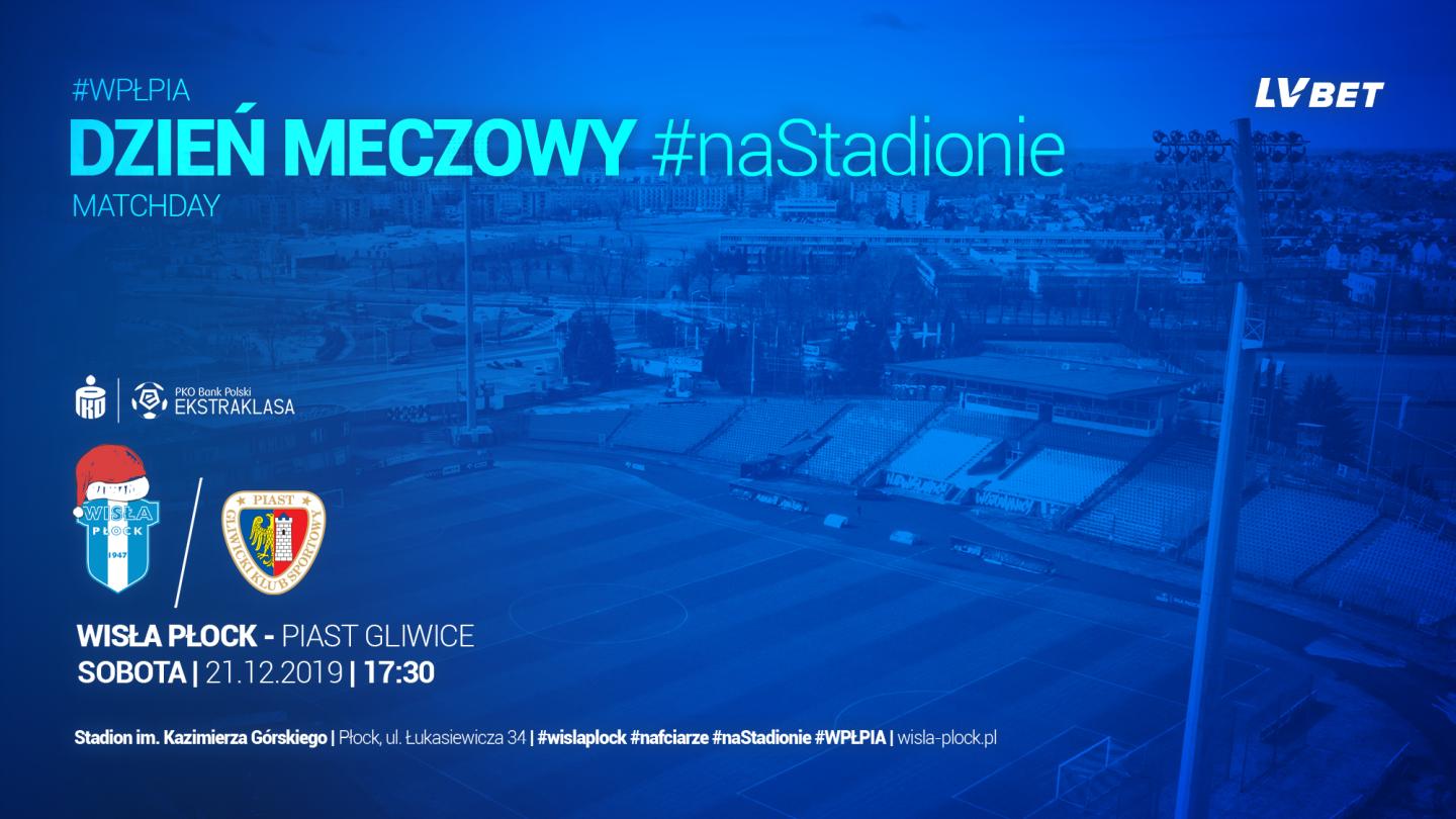 Wisła Płock - Piast Gliwice 2:1, 21.12.2019