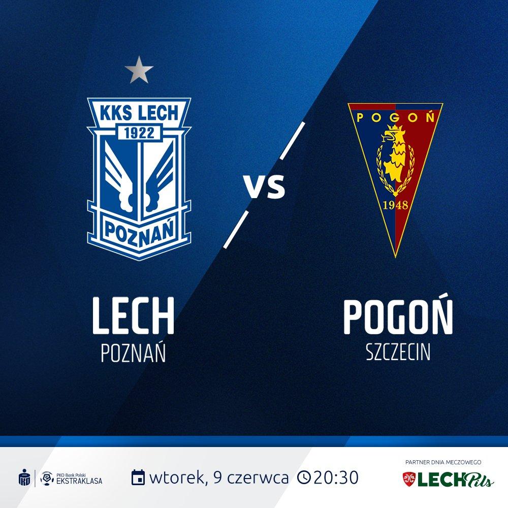 Lech Poznań - Pogoń Szczecin 4:0, 09.06.2020