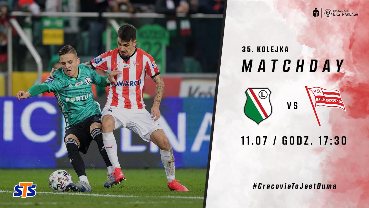 Legia Warszawa - Cracovia 2:0, 11.07.2020