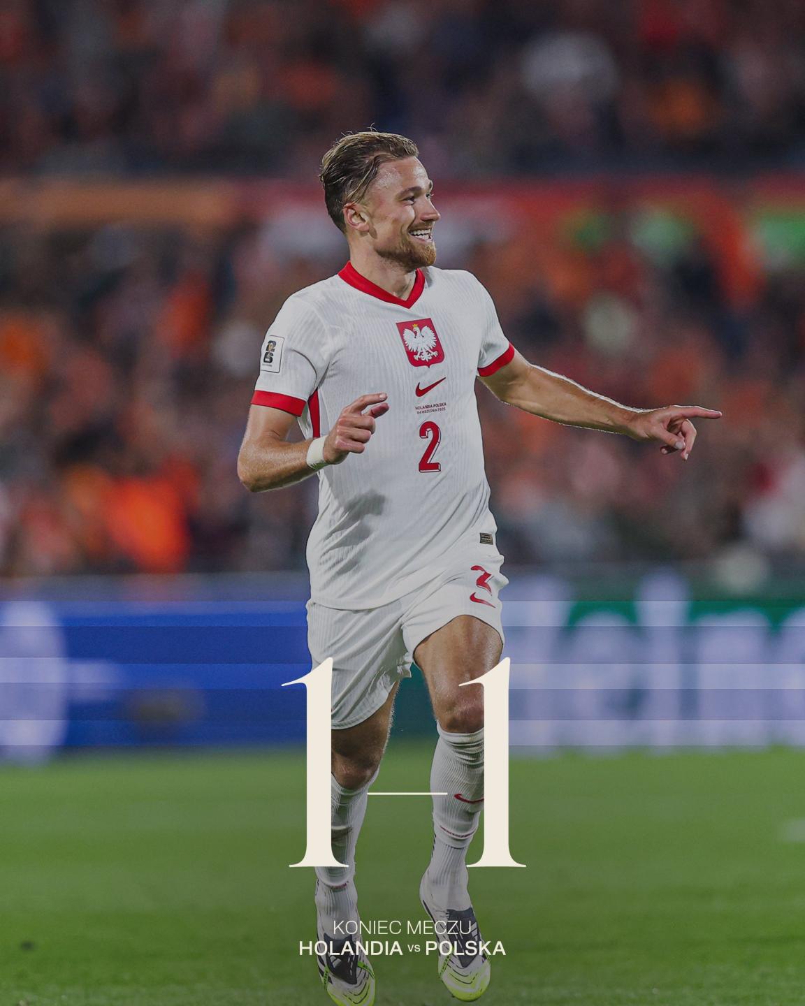 Holandia - Polska 1:1, 04.09.2025