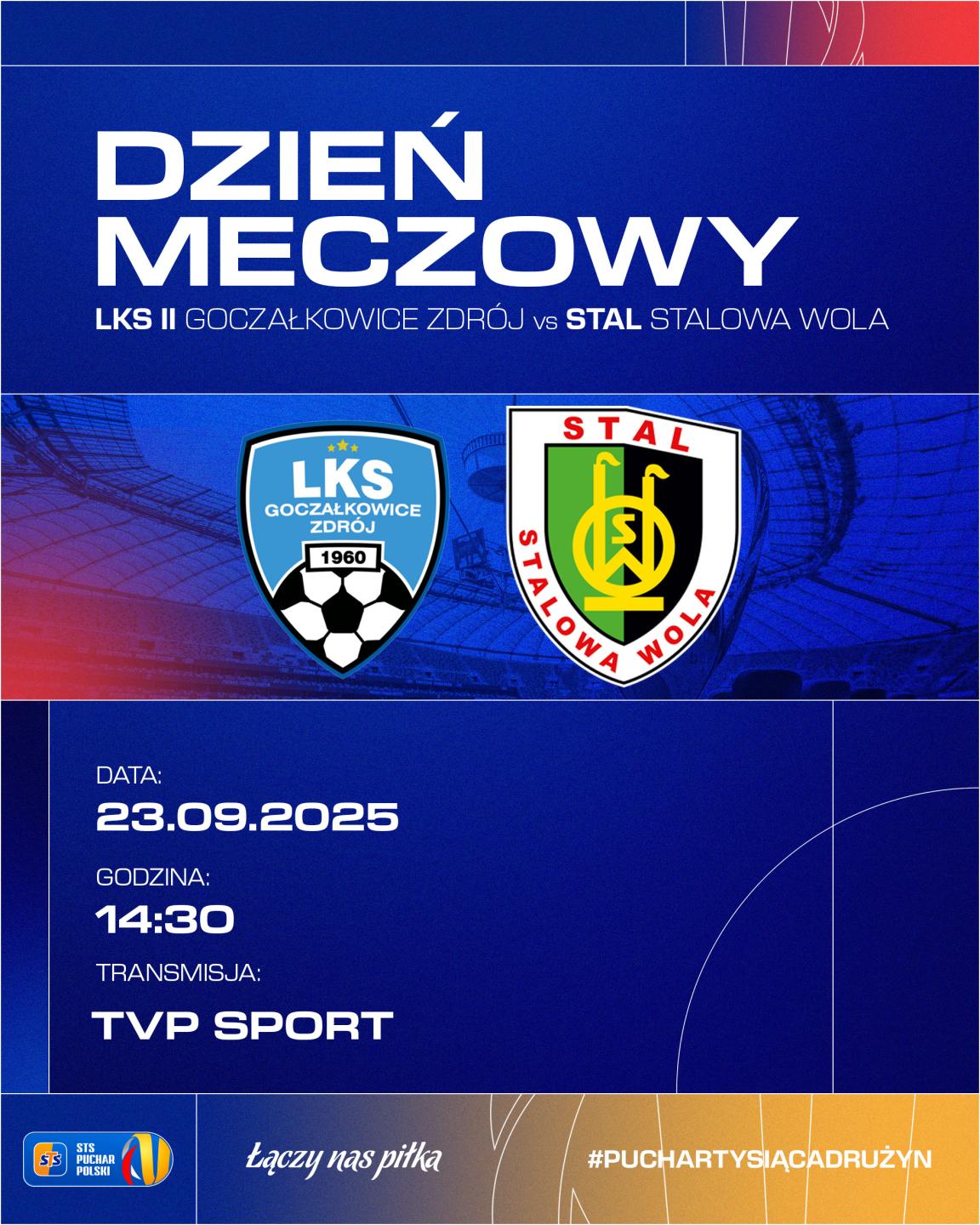 LKS II Goczałkowice-Zdrój - Stal Stalowa Wola 3:1 pd., 23.09.2025