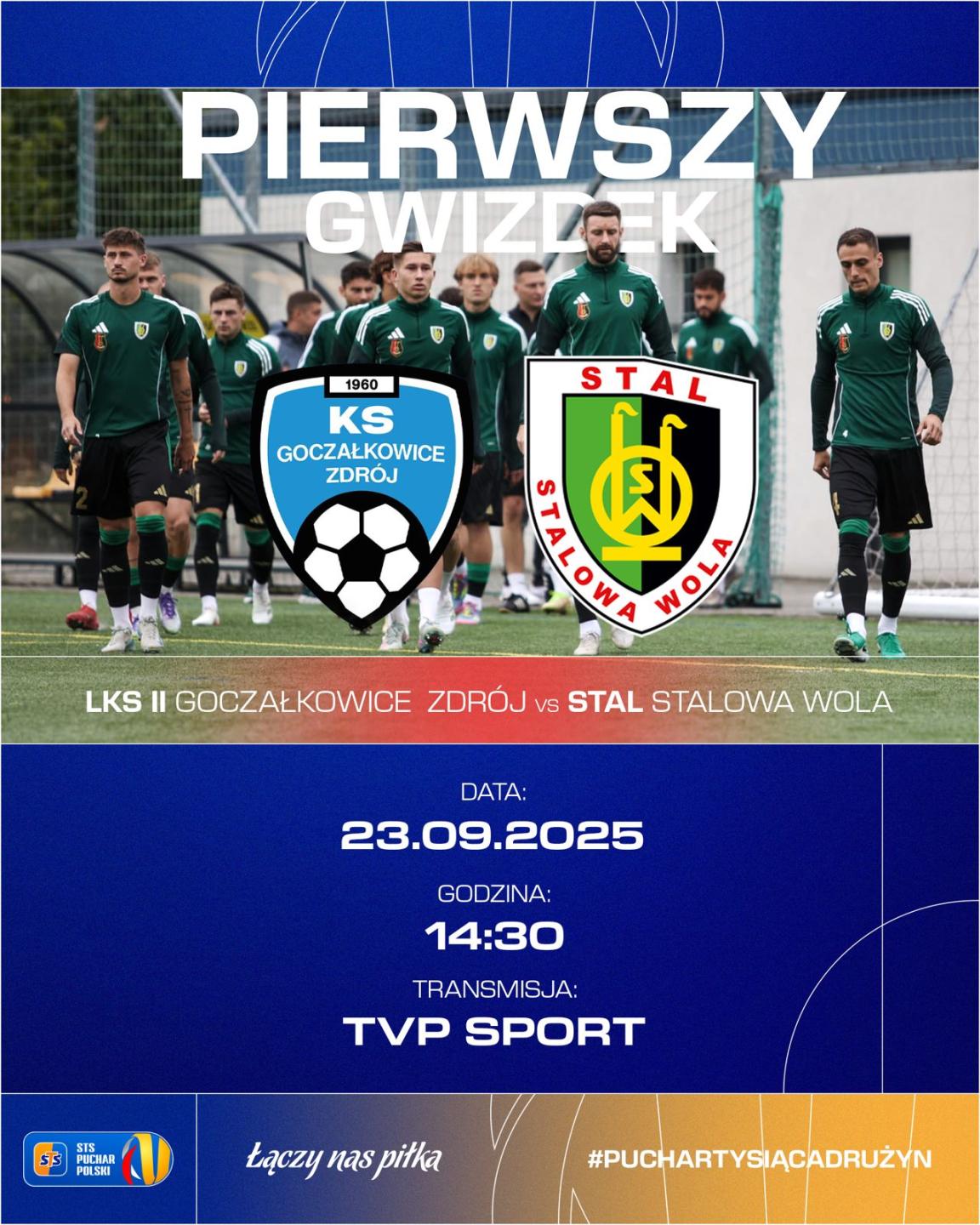 LKS II Goczałkowice-Zdrój - Stal Stalowa Wola 3:1 pd., 23.09.2025