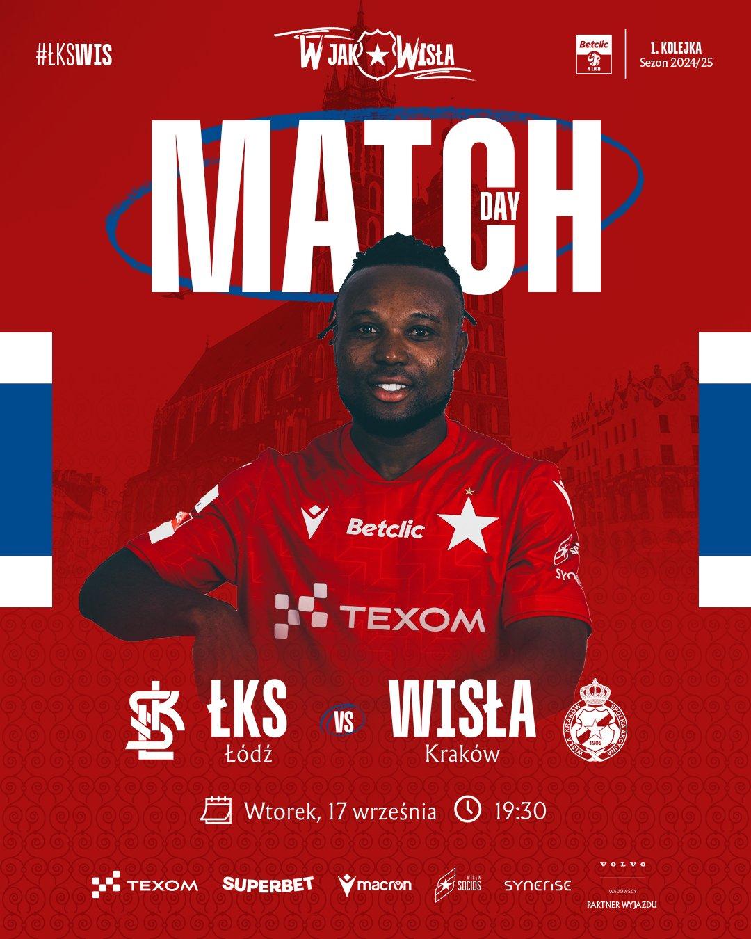 ŁKS Łódź - Wisła Kraków 3:1, 17.09.2024