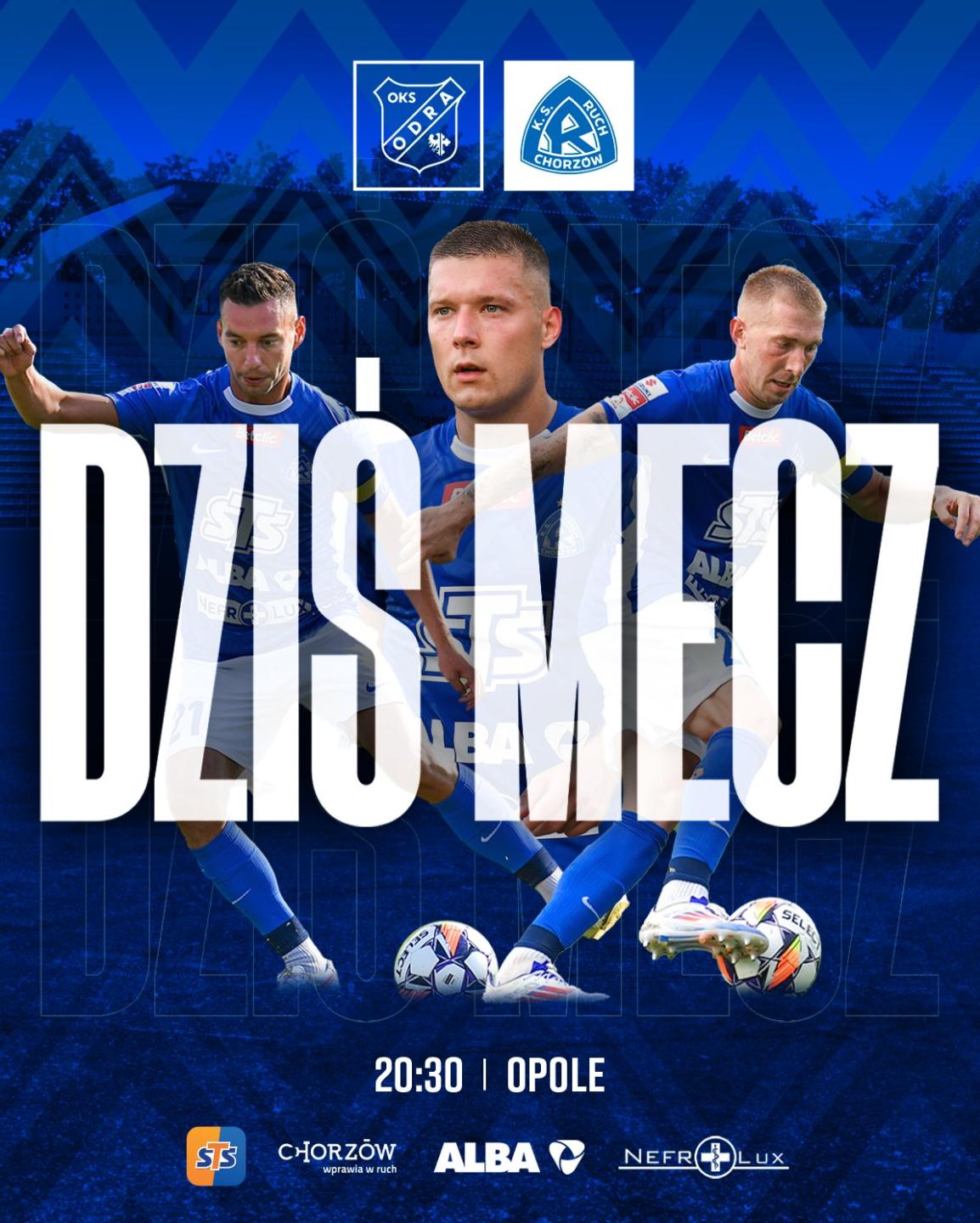 Odra Opole - Ruch Chorzów 0:2, 19.07.2024