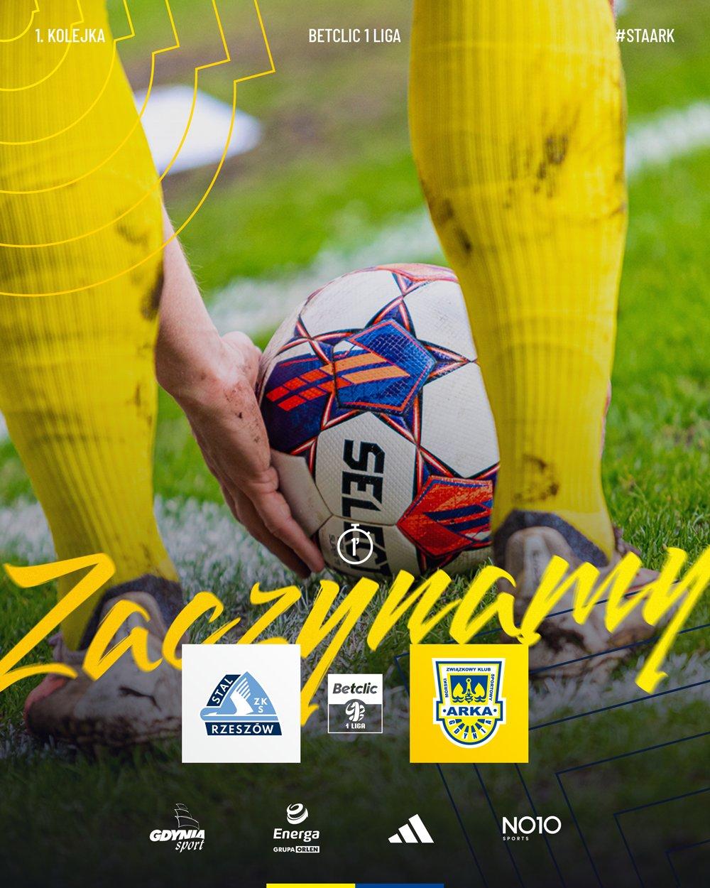 Stal Rzeszów - Arka Gdynia 1:0, 22.07.2024