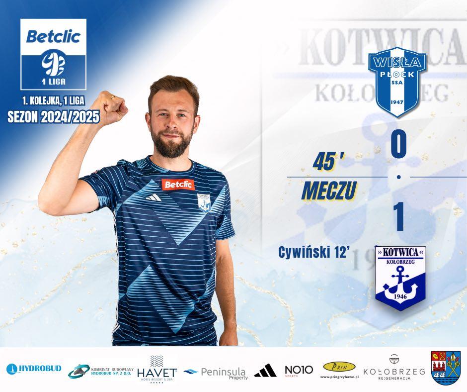 Wisła Płock - Kotwica Kołobrzeg 1:1, 21.07.2024