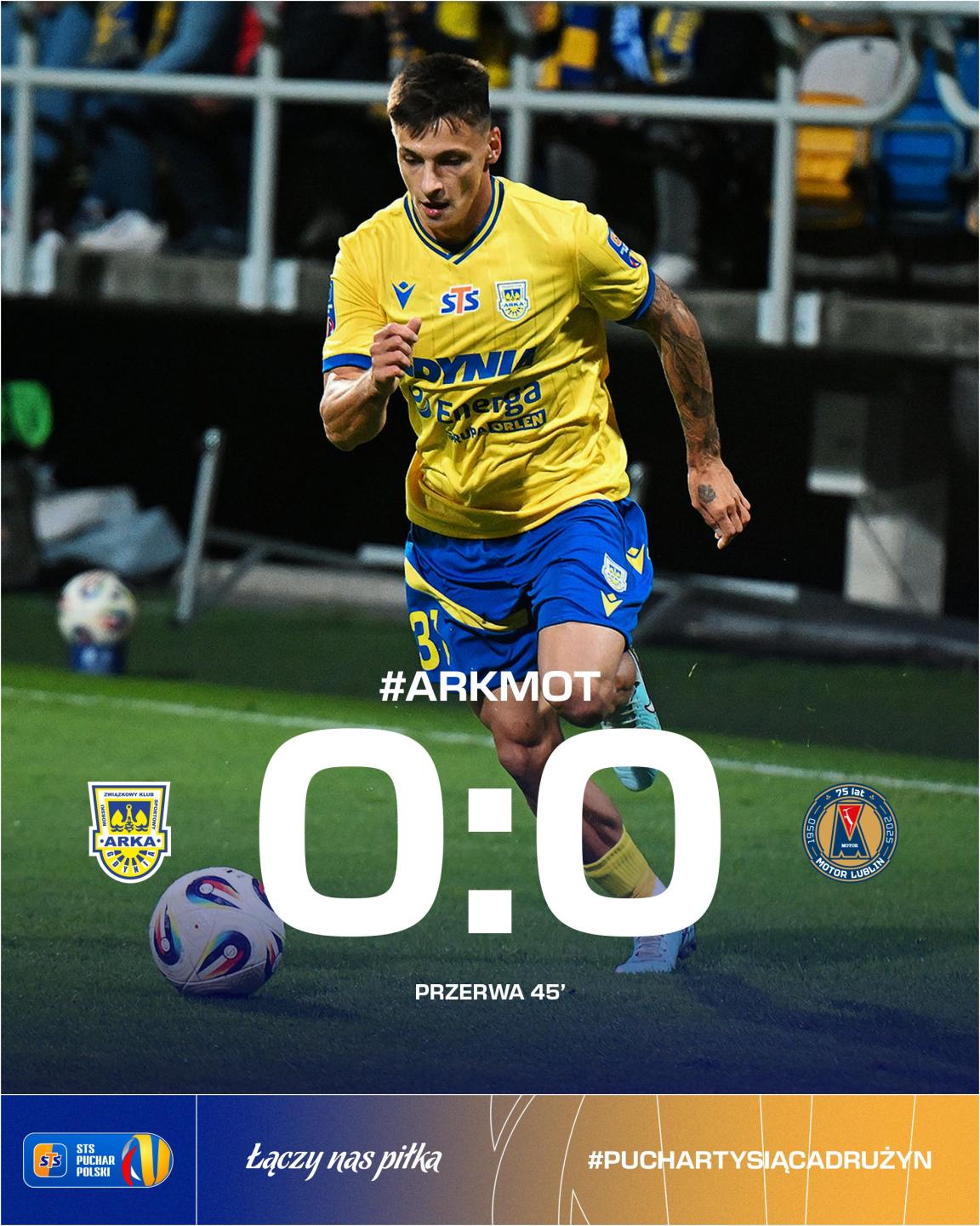 Arka Gdynia - Motor Lublin 1:0 pd., 25.09.2025