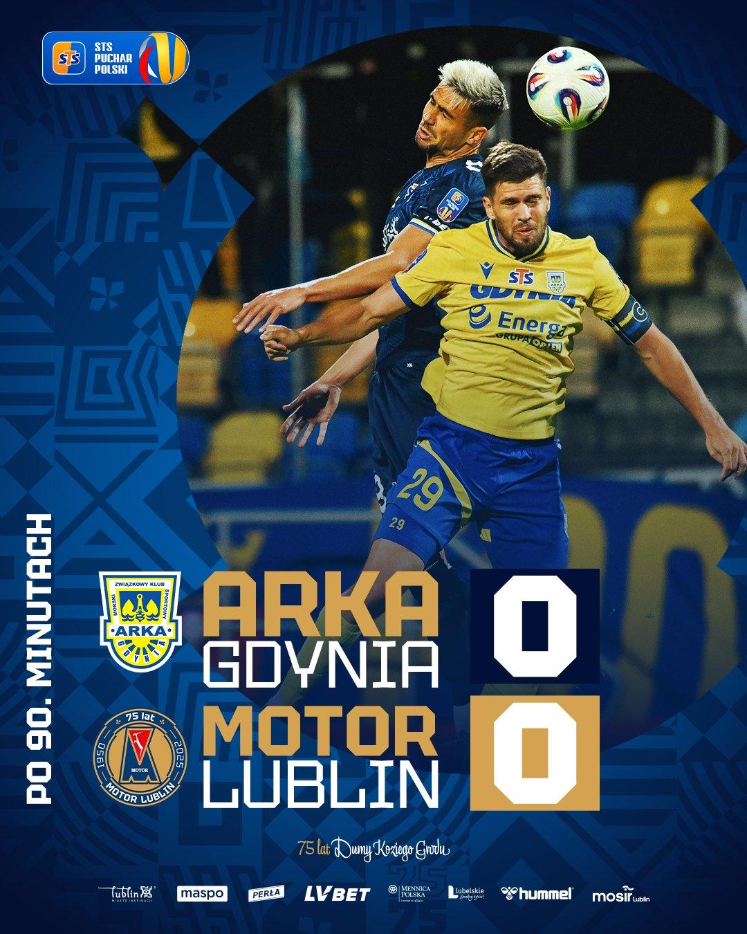 Arka Gdynia - Motor Lublin 1:0 pd., 25.09.2025