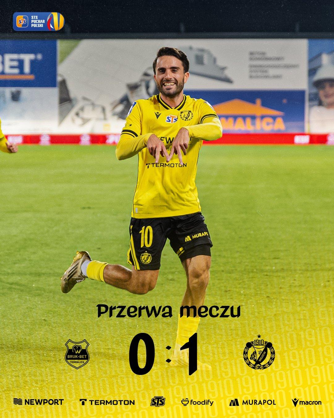 Bruk-Bet Termalica Nieciecza - Widzew Łódź 2:2, k. 4:5, 24.09.2025