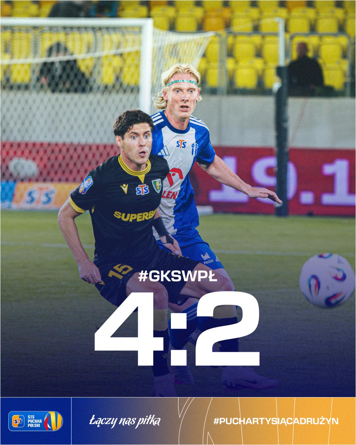 GKS Katowice - Wisła Płock 4:2 pd., 23.09.2025