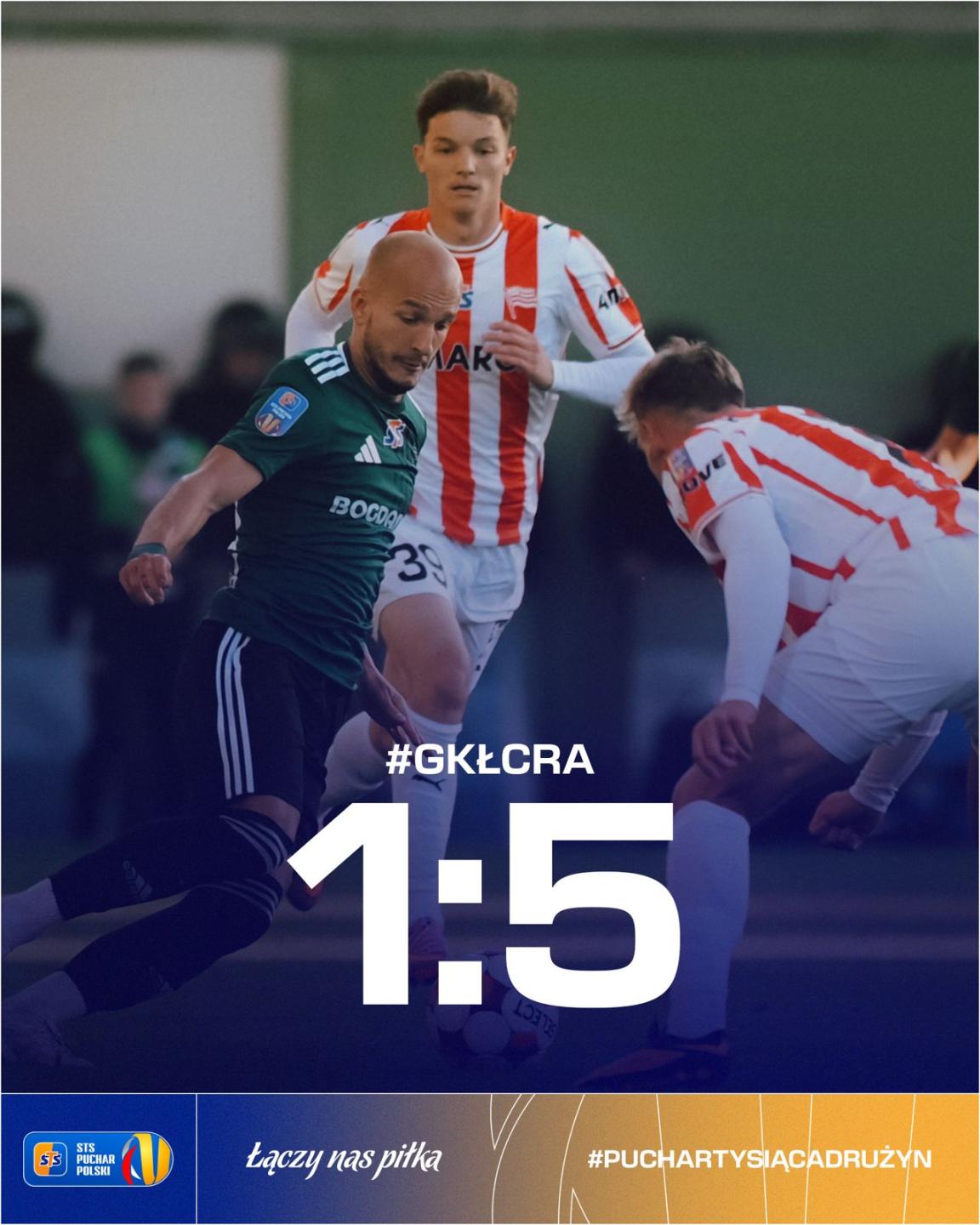 Górnik Łęczna - Cracovia 1:5, 24.09.2025
