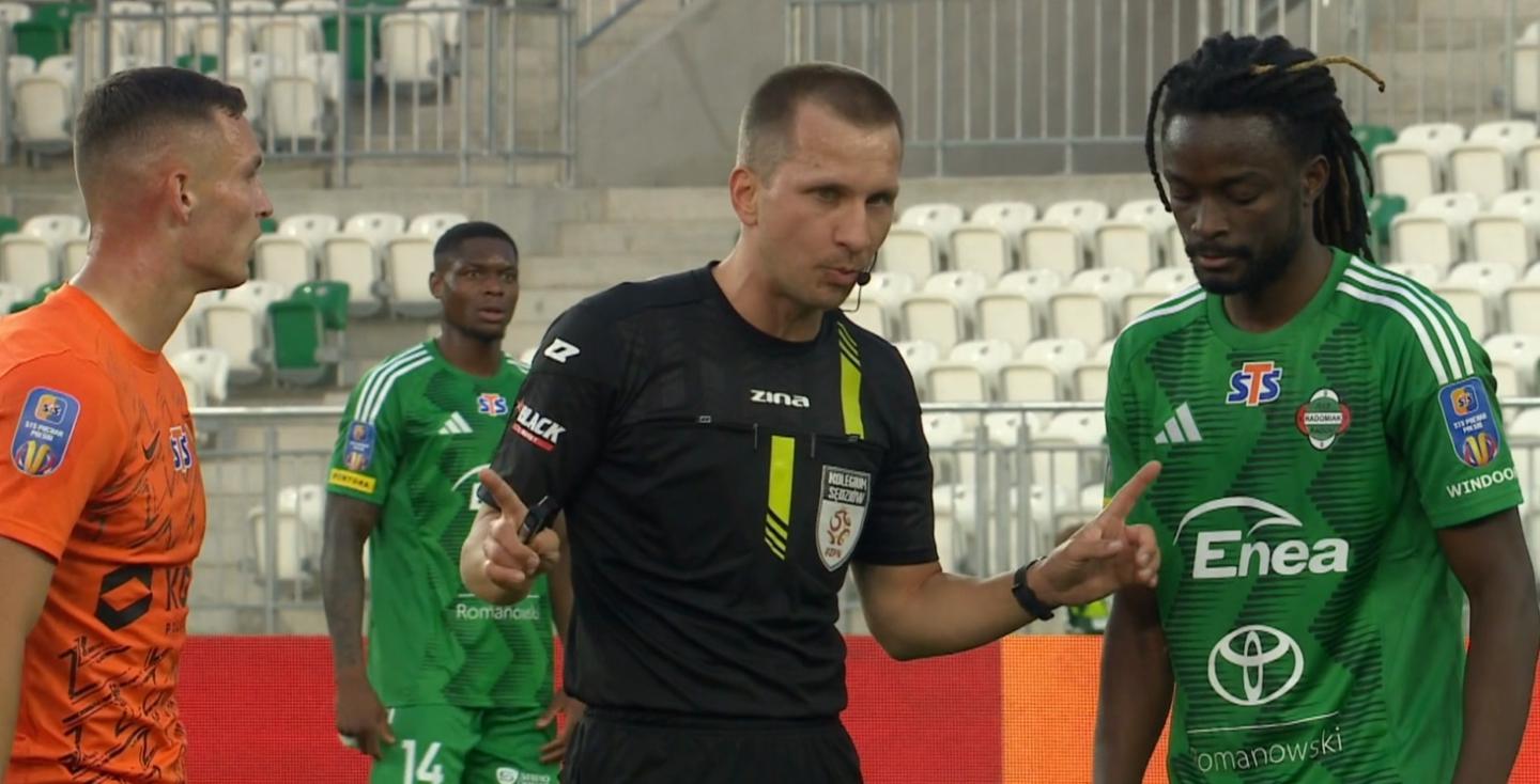 Radomiak Radom - Zagłębie Lubin 0:2 pd., 25.09.2025 sędzia Bartosz Frankowski