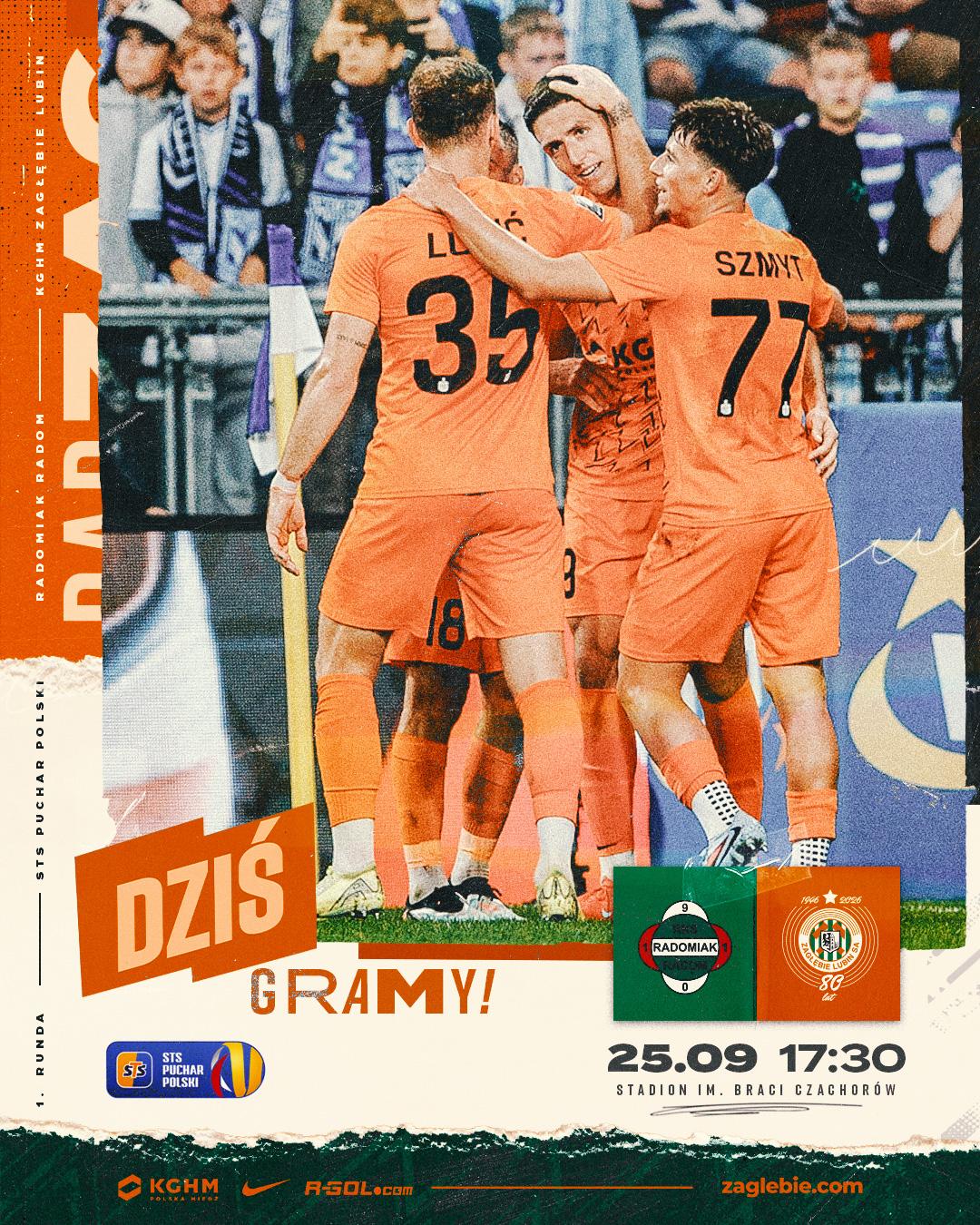 Radomiak Radom - Zagłębie Lubin 0:2 pd., 25.09.2025