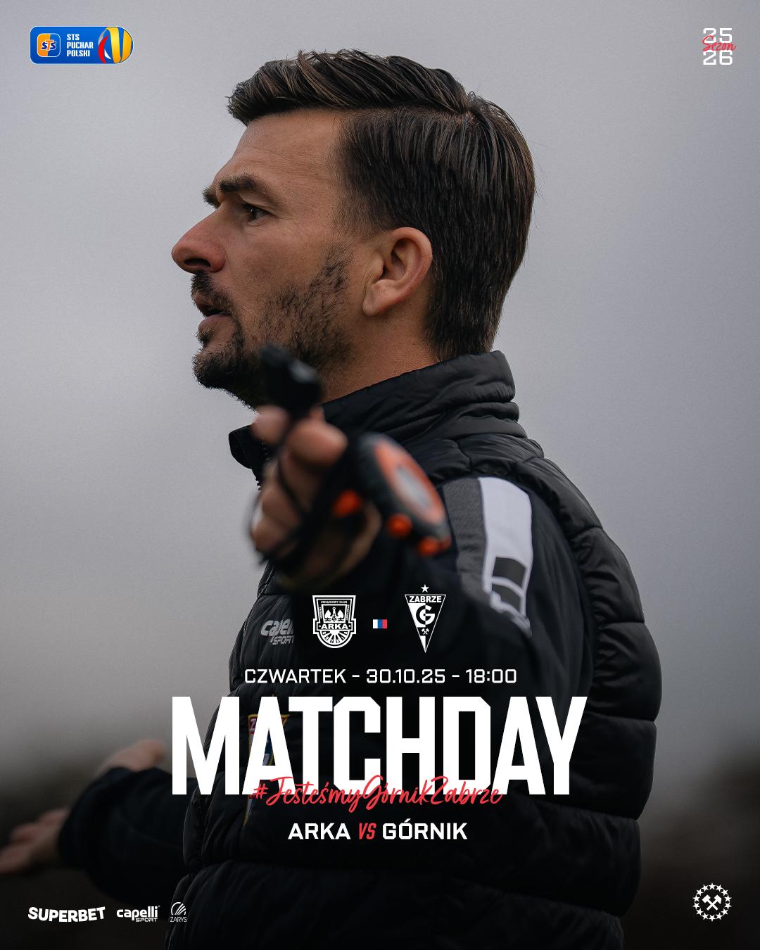 Arka Gdynia - Górnik Zabrze 1:2, 30.10.2025