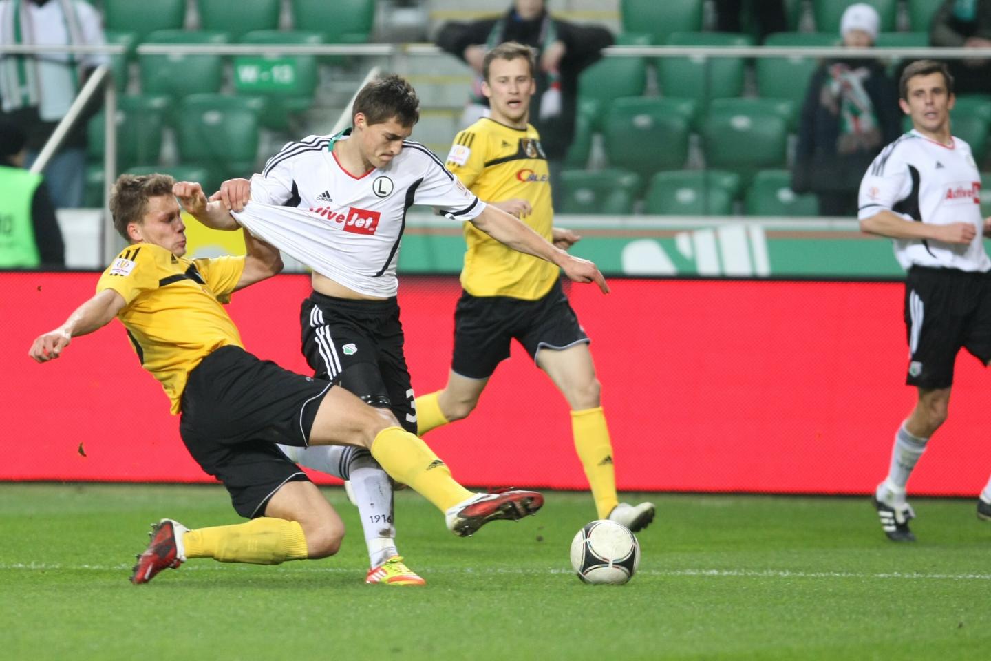 Legia Warszawa - Gryf Wejherowo 1:1 (20.03.2012)
