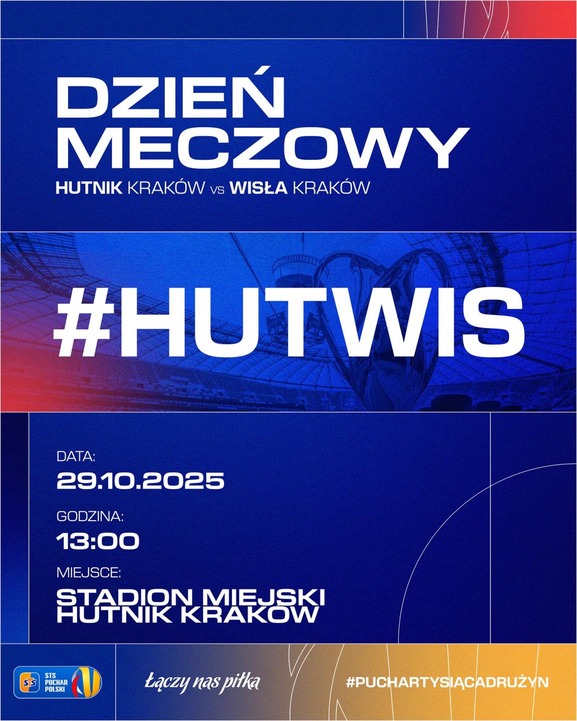 Hutnik Kraków - Wisła Kraków 0:1, 29.10.2025