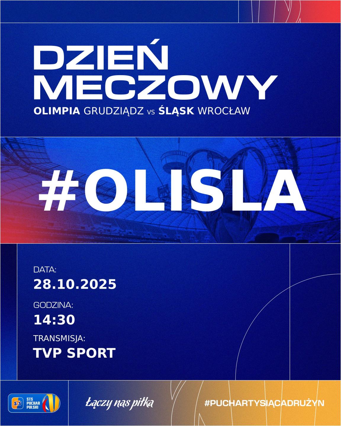 Olimpia Grudziądz - Śląsk Wrocław 0:1, 28.10.2025