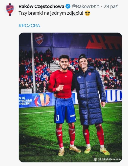Raków Częstochowa - Cracovia 3:0, 29.10.2025
