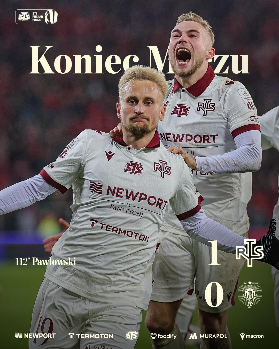 Widzew Łódź - Zagłębie Lubin 1:0 pd., 29.10.2025