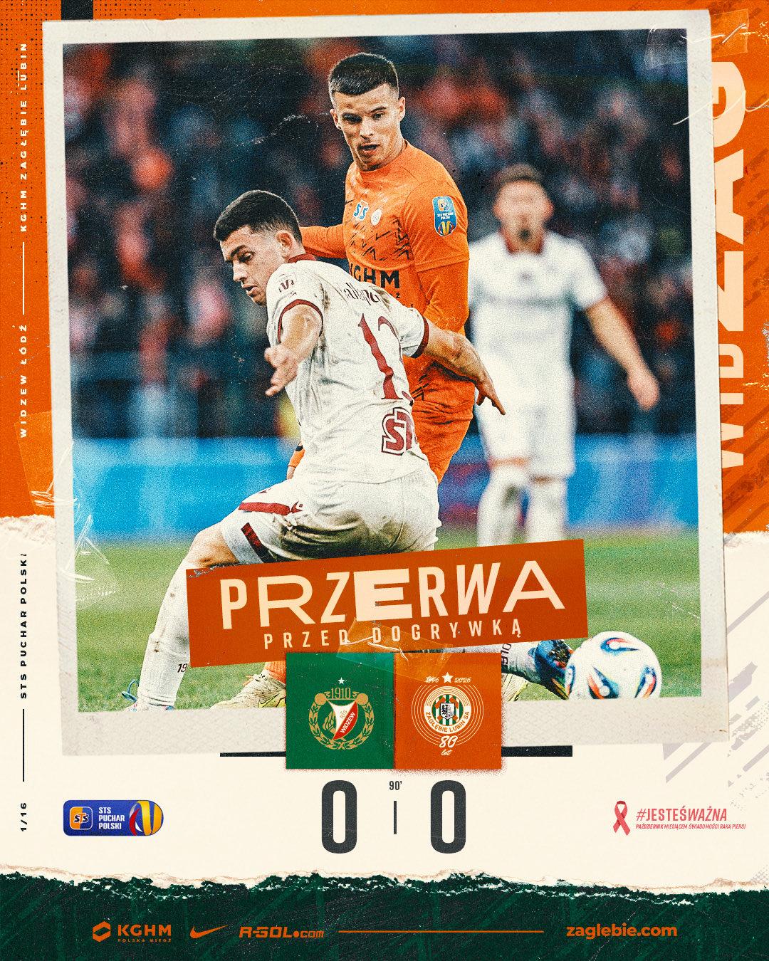 Widzew Łódź - Zagłębie Lubin 1:0 pd., 29.10.2025