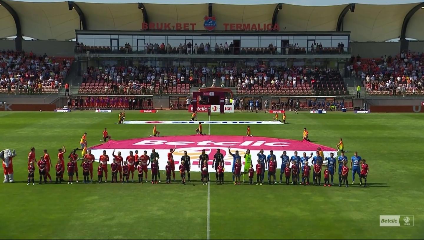 Bruk-Bet Termalica Nieciecza - Ruch Chorzów 1:1 (18.08.2024)