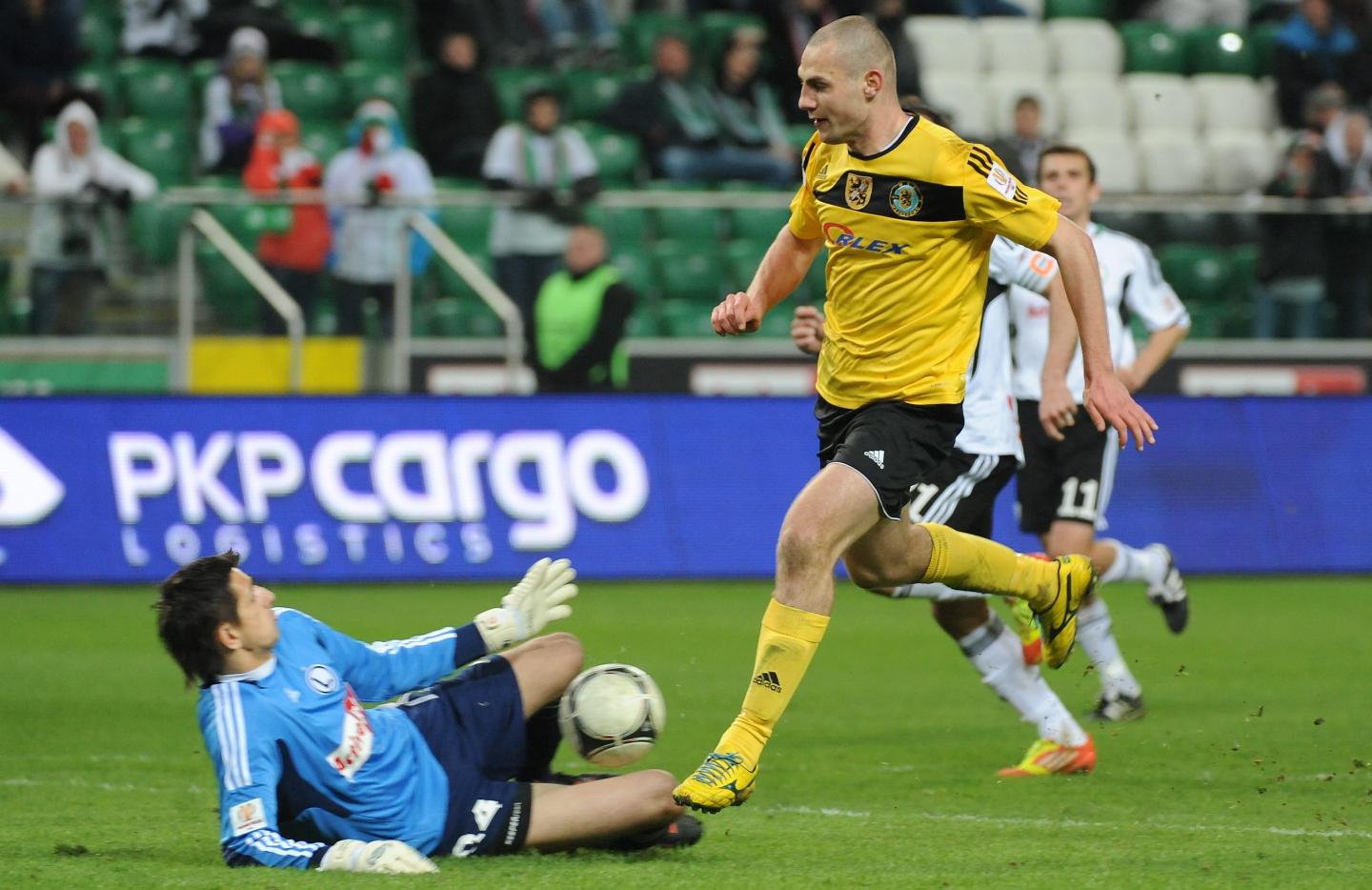 Legia Warszawa - Gryf Wejherowo 1:1 (20.03.2012)