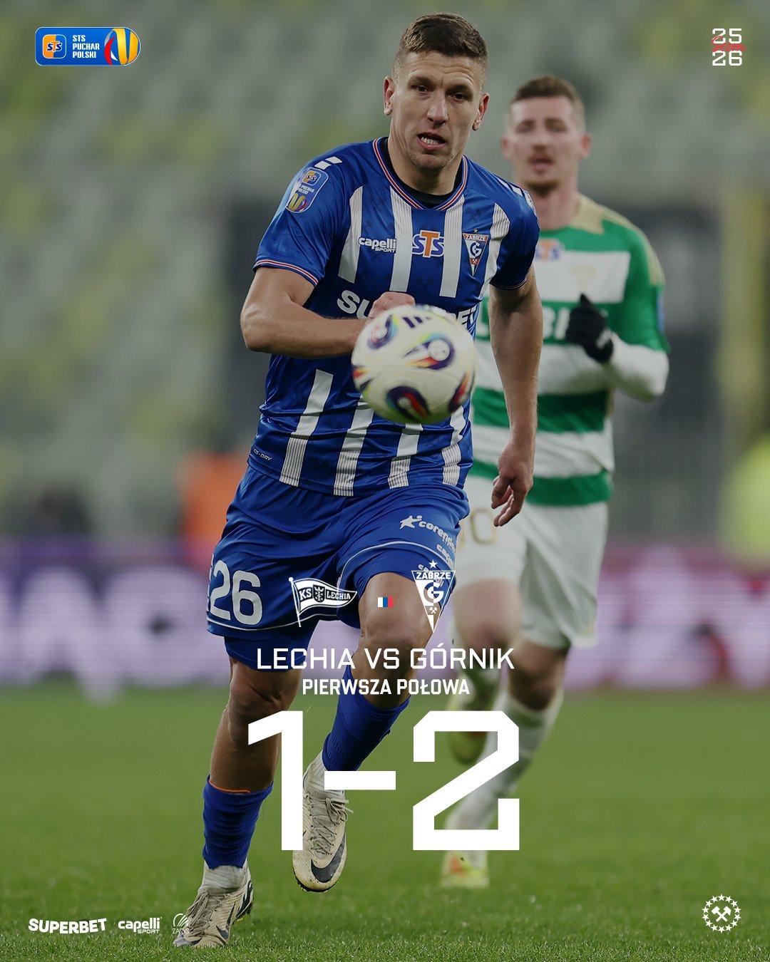 Lechia Gdańsk - Górnik Zabrze 1:3, 02.12.2025