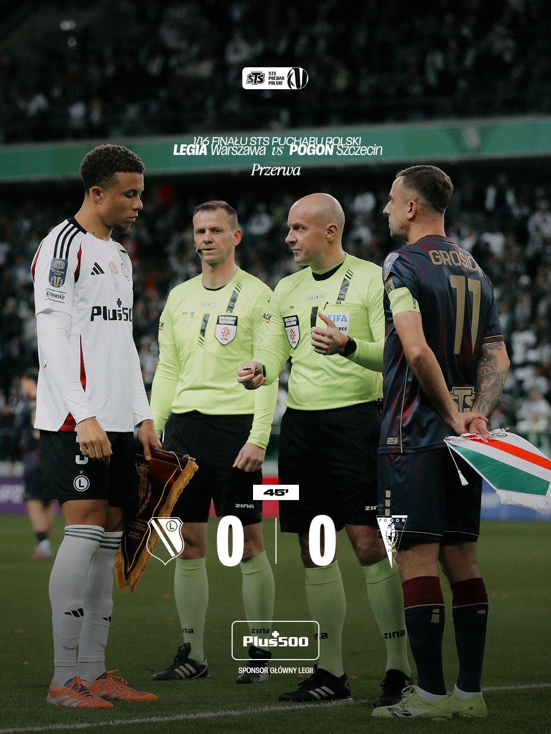 Legia Warszawa - Pogoń Szczecin 1:2 pd., 30.10.2025