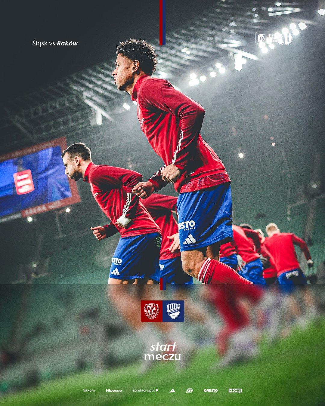 Śląsk Wrocław - Raków Częstochowa 1:2, 03.12.2025