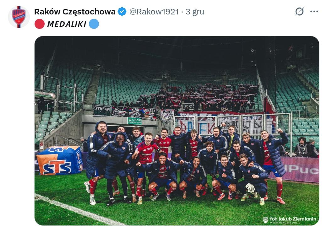 Śląsk Wrocław - Raków Częstochowa 1:2, 03.12.2025