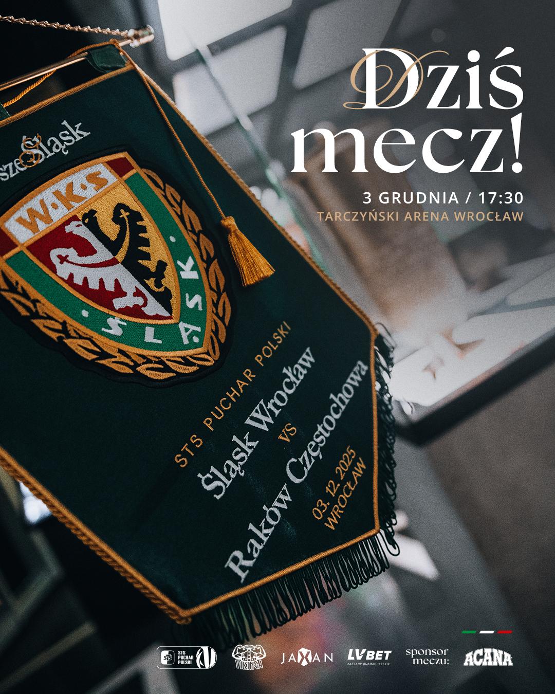 Śląsk Wrocław - Raków Częstochowa 1:2, 03.12.2025