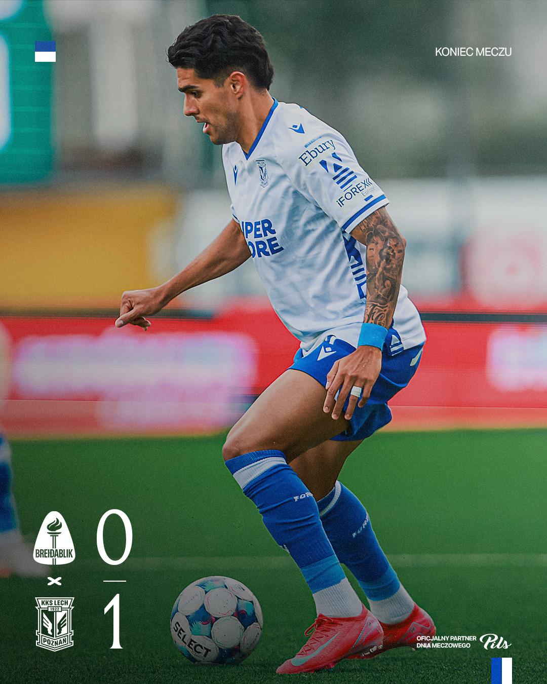 Breiðablik - Lech Poznań 0:1, 30.07.2025