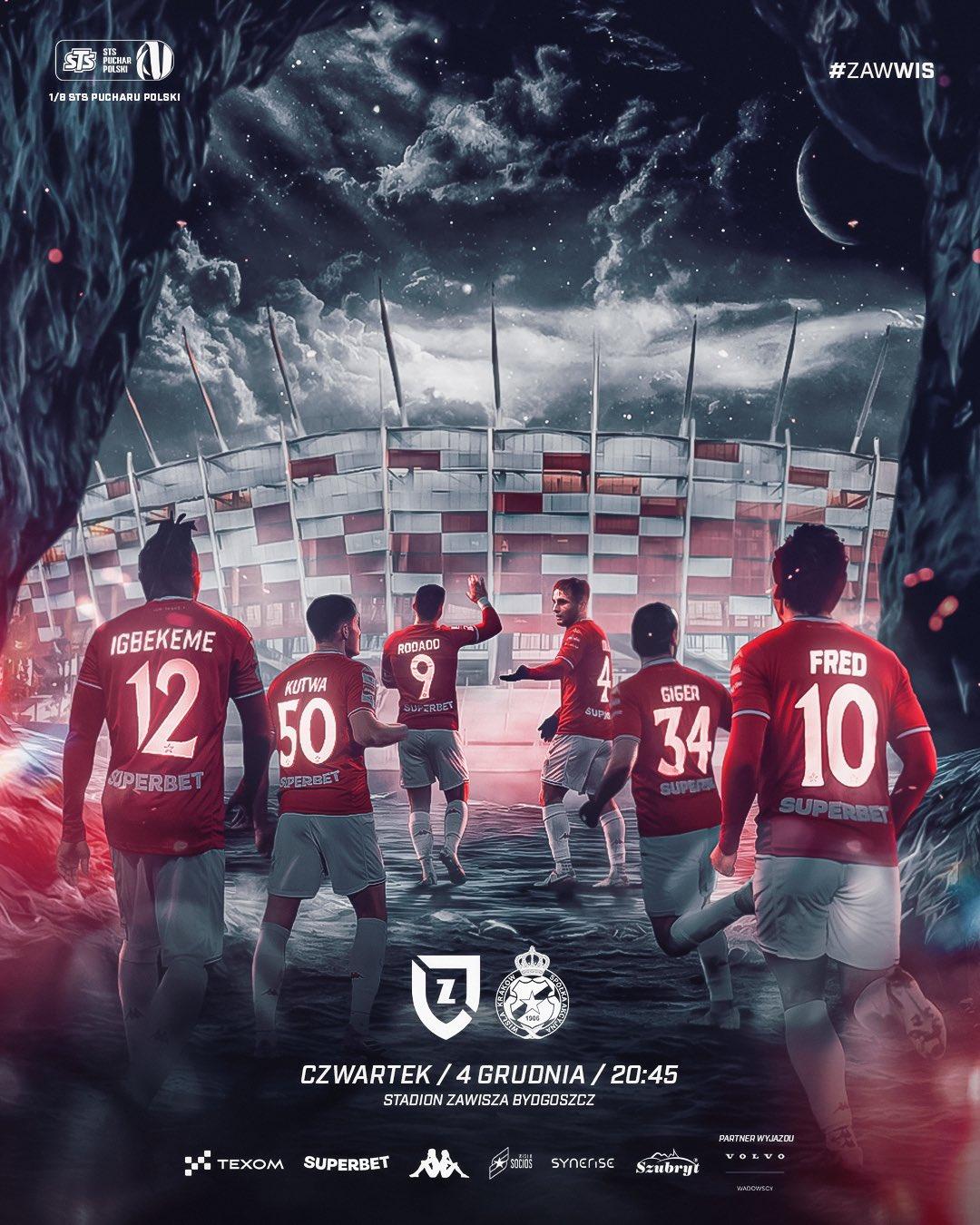 Zawisza Bydgoszcz - Wisła Kraków 4:1, 04.12.2025