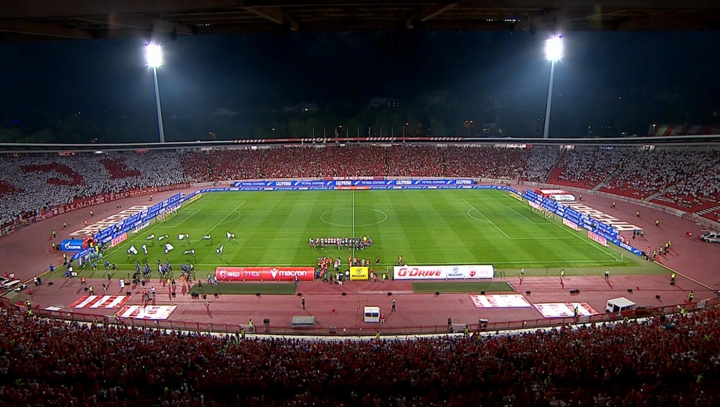 Crvena Zvezda Belgrad - Lech Poznań 1:1, 12.08.2025