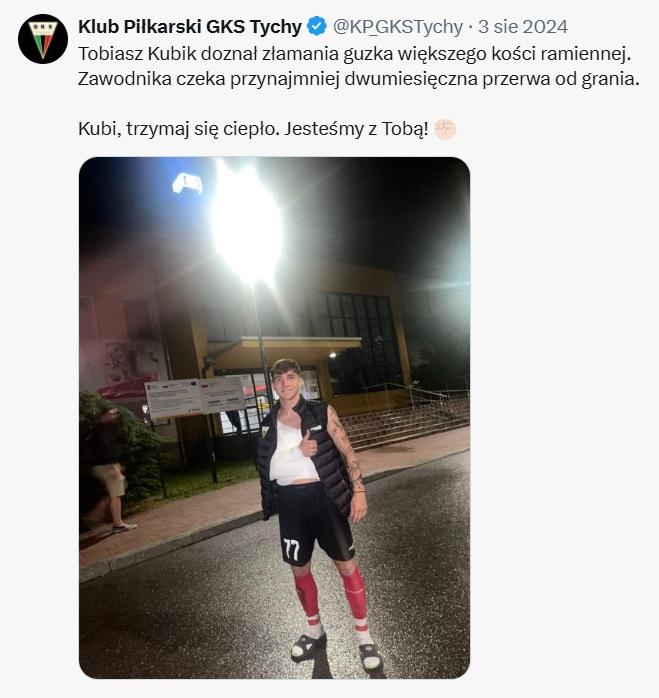 GKS Tychy - Warta Poznań 1:1, 02.08.2024