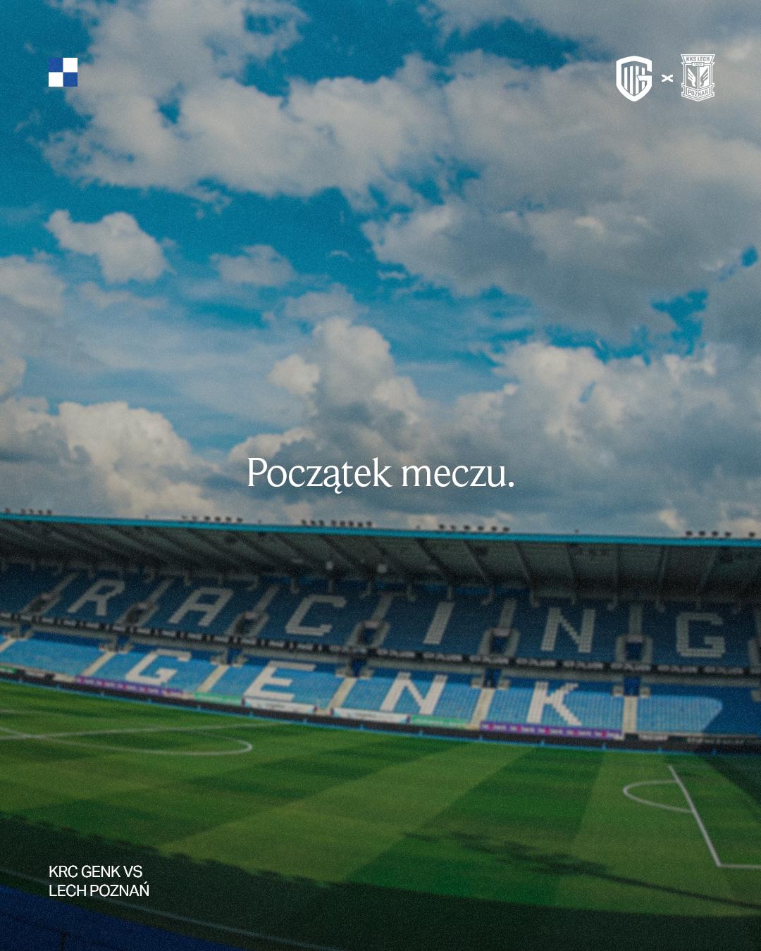 KRC Genk - Lech Poznań 1:2, 28.08.2025