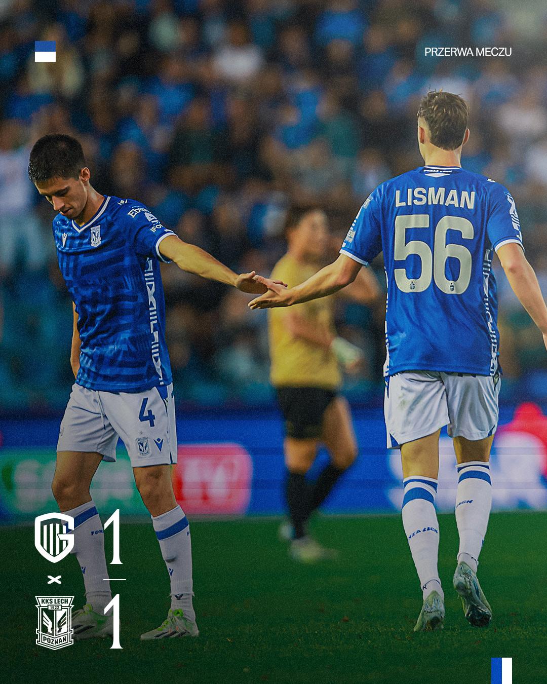 KRC Genk - Lech Poznań 1:2, 28.08.2025