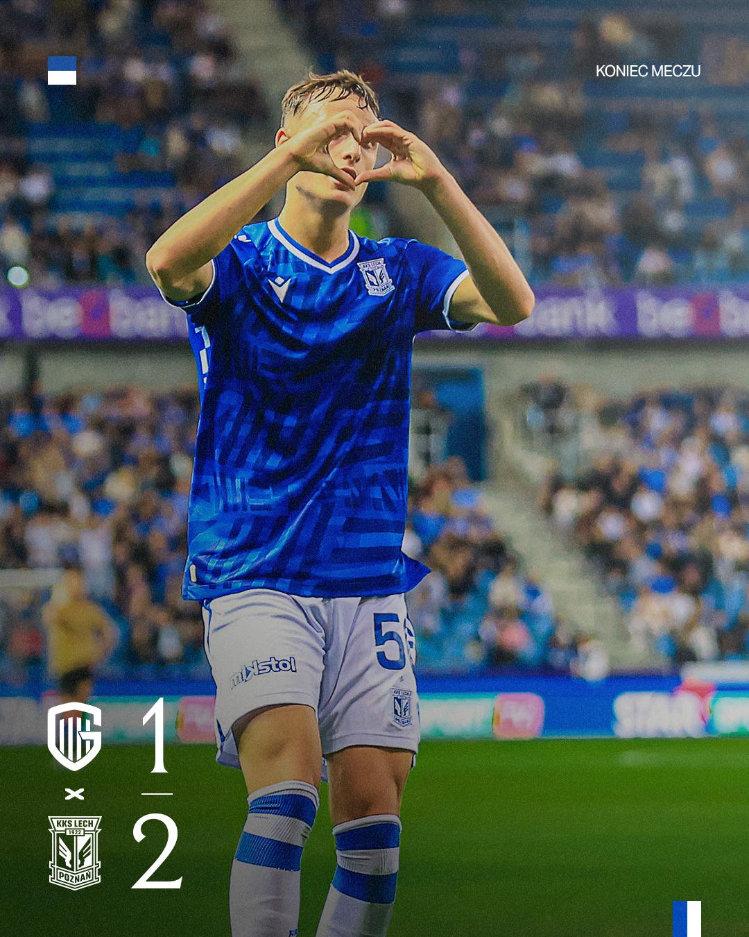 KRC Genk - Lech Poznań 1:2, 28.08.2025