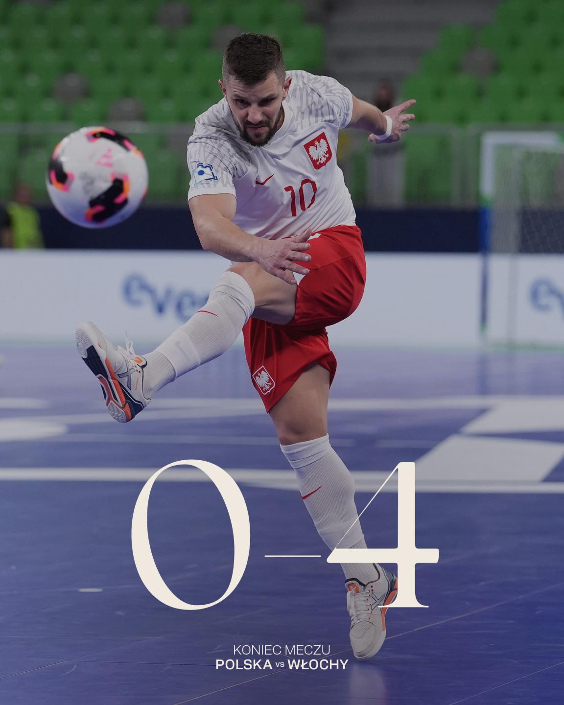 Polska - Włochy 0:4, 27.01.2026 futsal