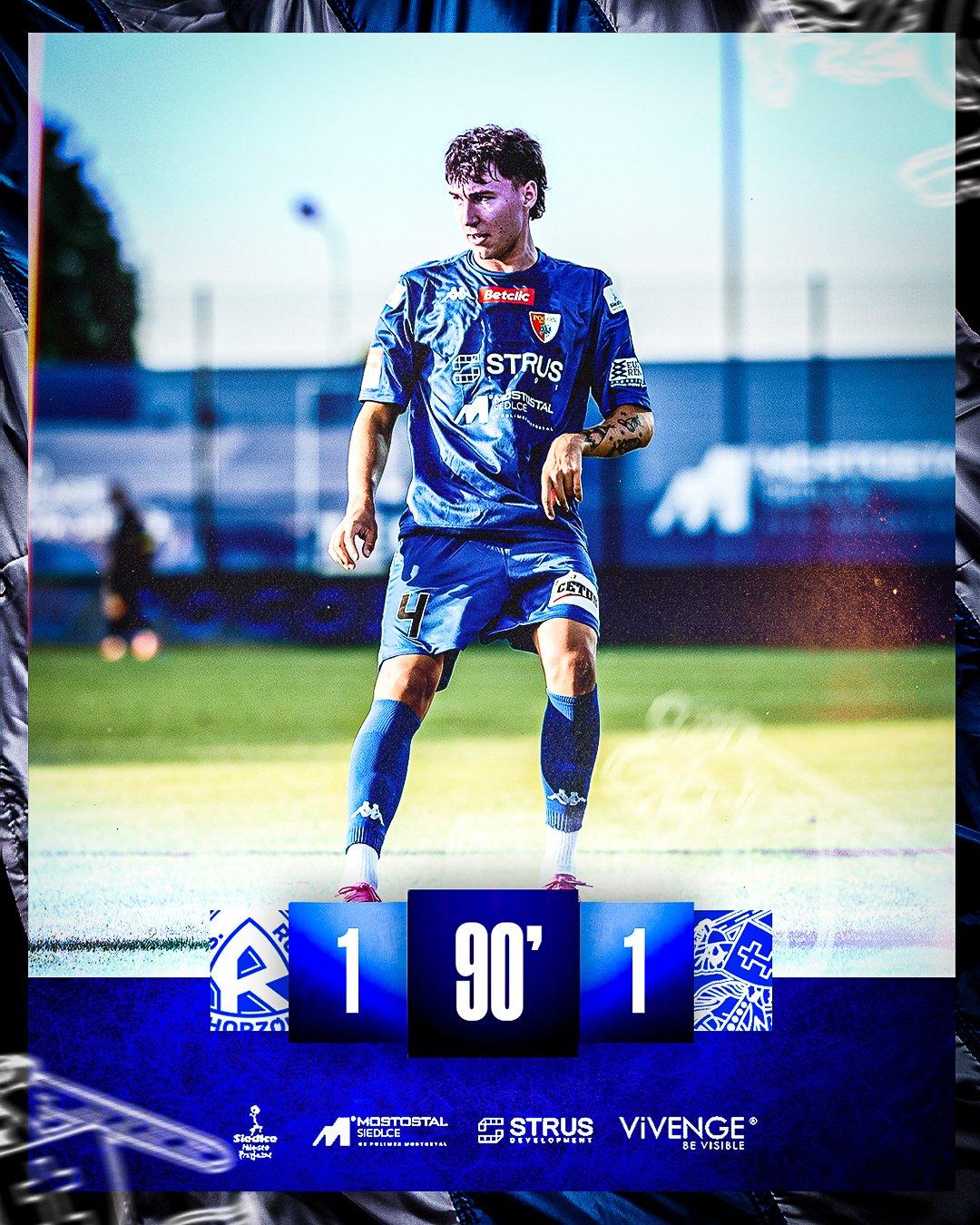 Ruch Chorzów - Pogoń Siedlce 1:1, 02.08.2024