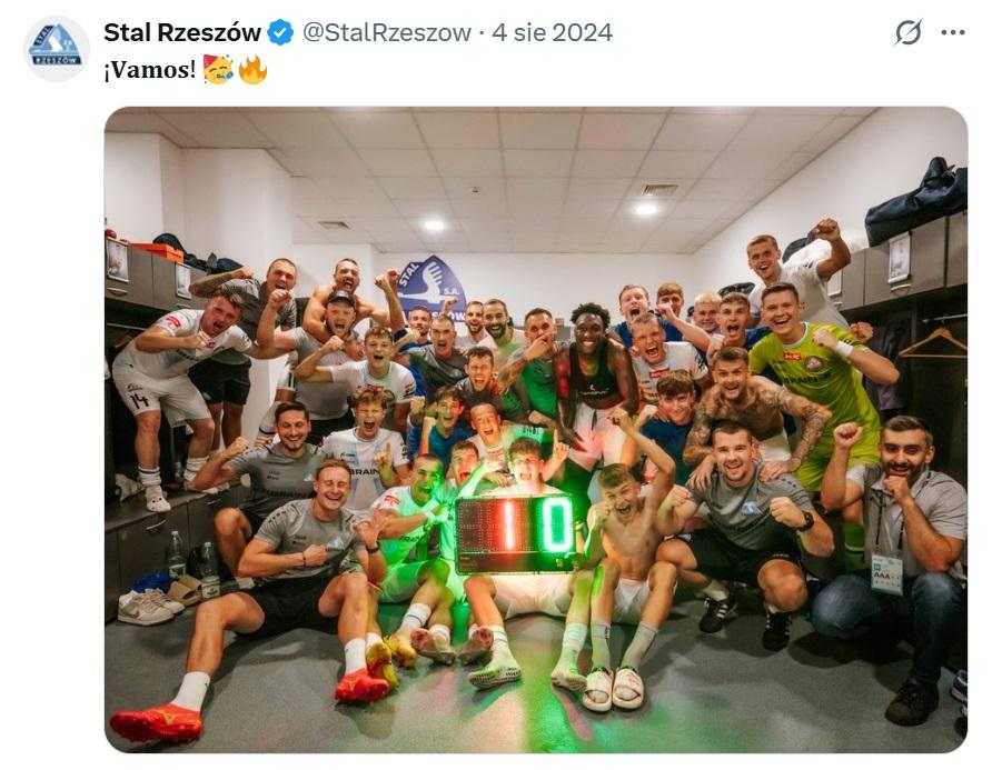 Stal Rzeszów - Miedź Legnica 1:0, 04.08.2024