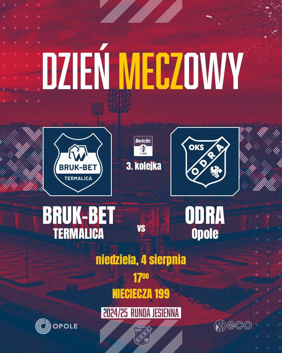 Bruk-Bet Termalica Nieciecza - Odra Opole 3:0, 04.08.2024