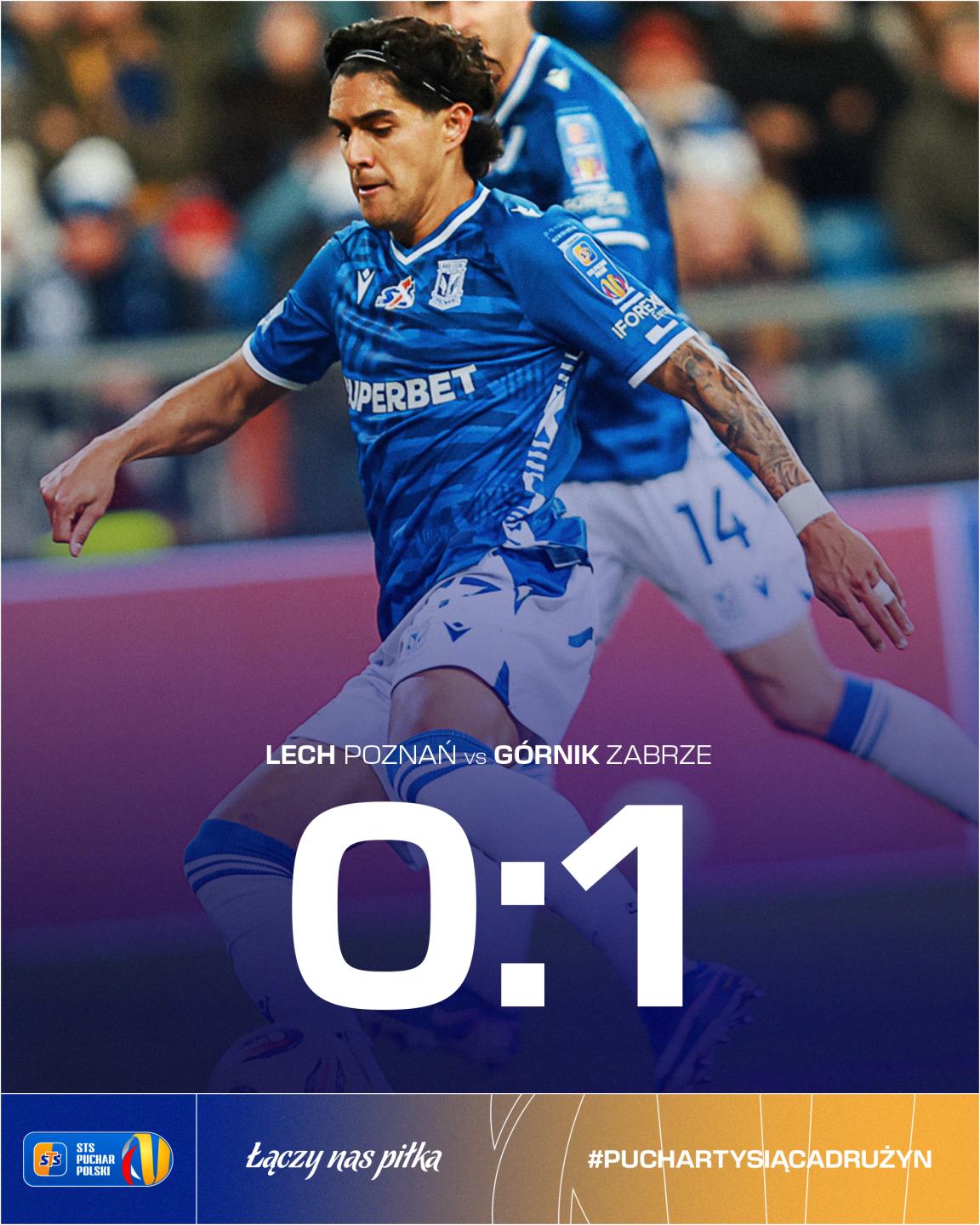 Lech Poznań - Górnik Zabrze 0:1, 04.03.2026