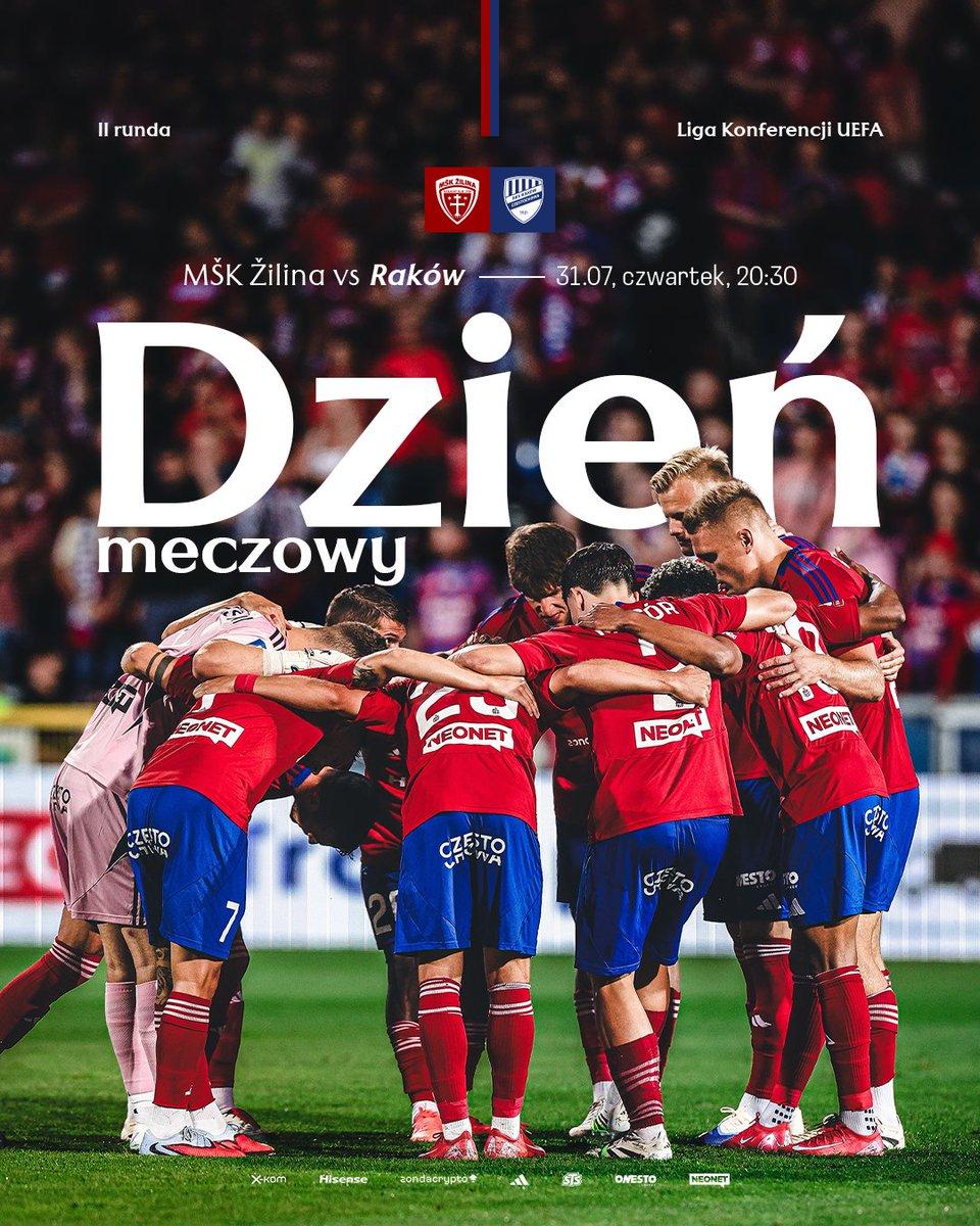 MŠK Žilina - Raków Częstochowa 1:3, 31.07.2025